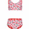 * Seafolly Girls' Cherry Pie Reversible Two Piece Bikini Set (Big Kid) | Girls'