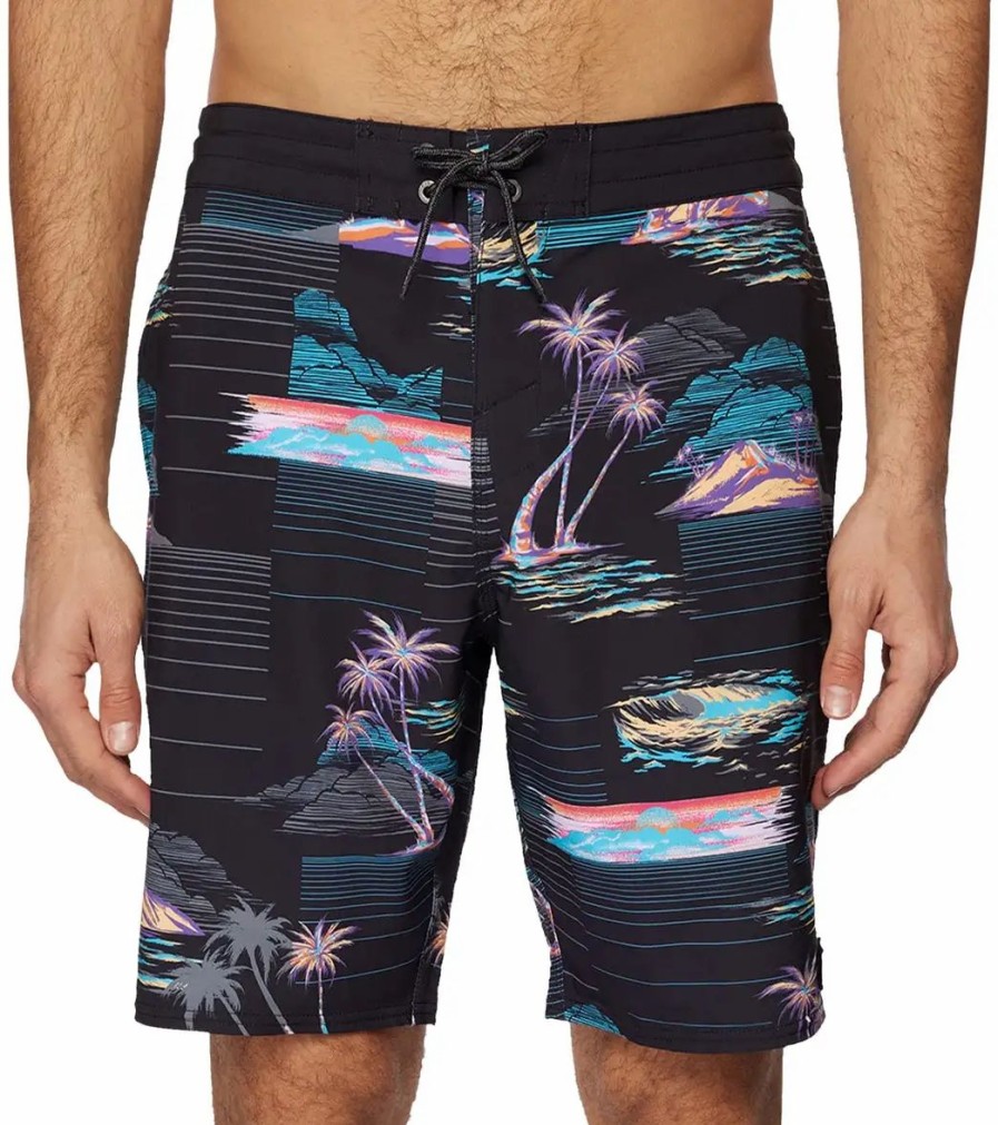 * O'Neill Men'S 19 Scenic Lines Cruzer Board Shorts | Men'S