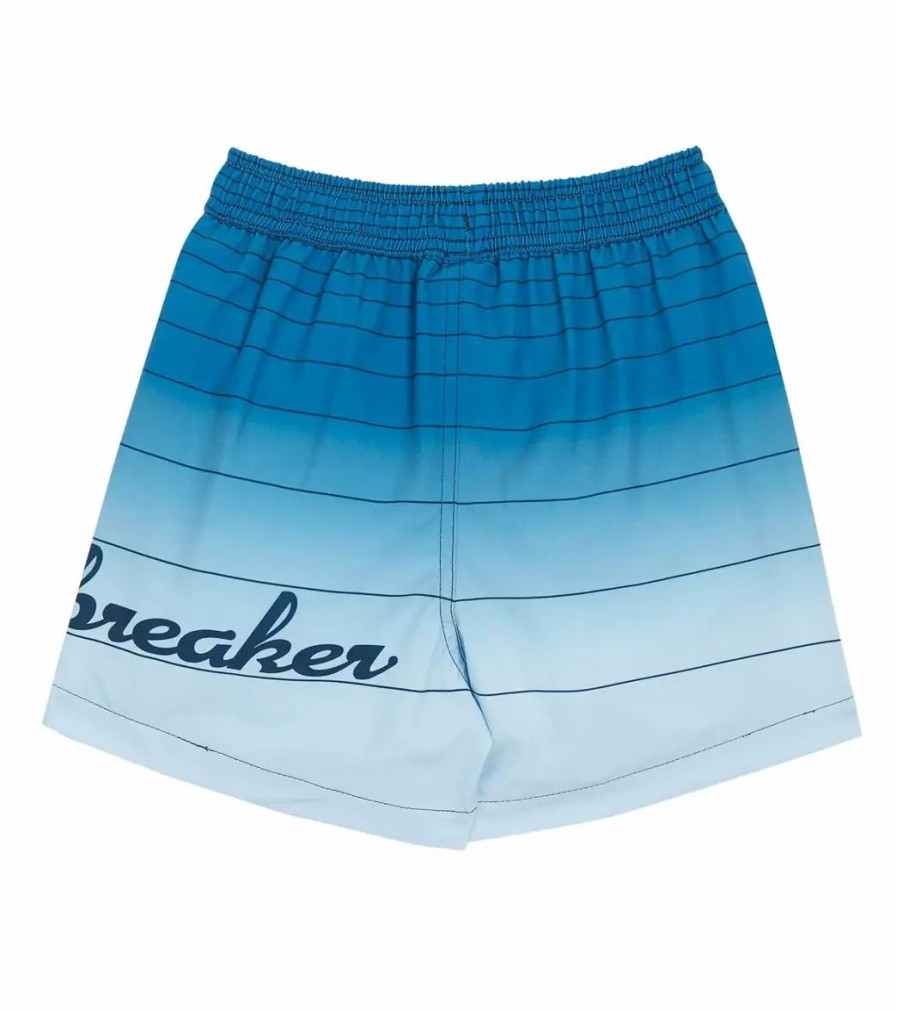 * Wavebreaker Boy'S Ombre Stripe Swim Trunks | Boys'