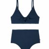 * Seafolly Girls' Lemon Soda Triangle Two Piece Bikini Set (Big Kid) | Girls'