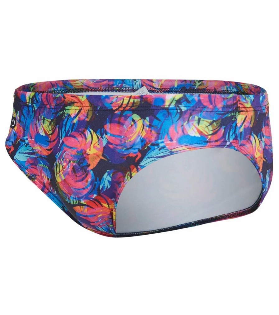 * Turbo Men'S Multi Color Palm Water Polo Brief | Men'S