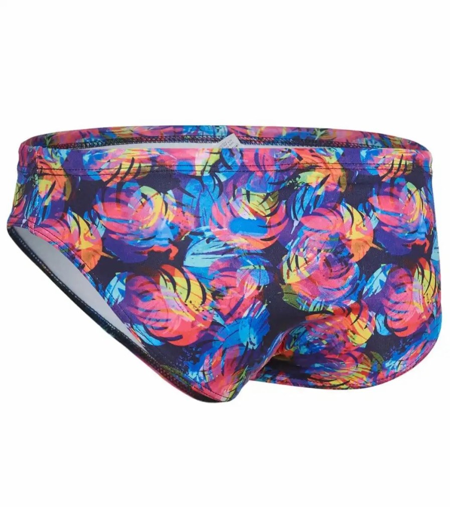 * Turbo Men'S Multi Color Palm Water Polo Brief | Men'S