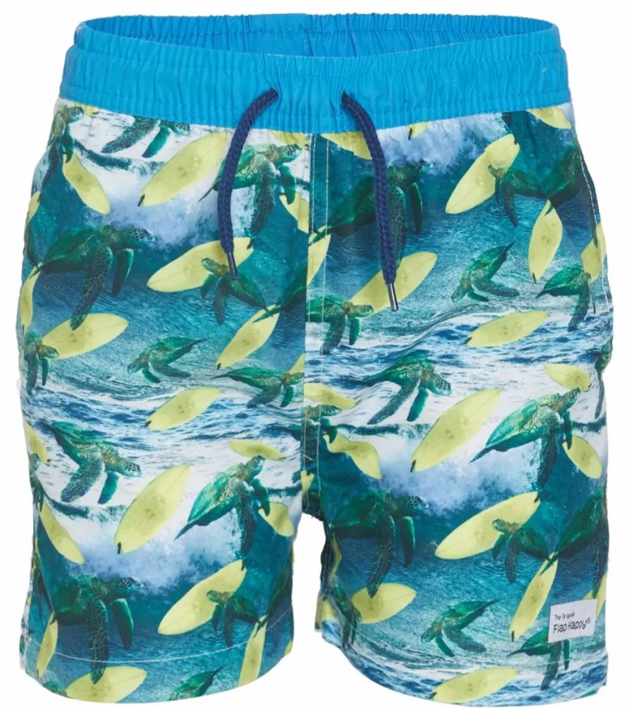 * Flap Happy Boys' Wesley Upf 50+ Swim Trunks (Baby, Toddler, Little Kid) | Boys'