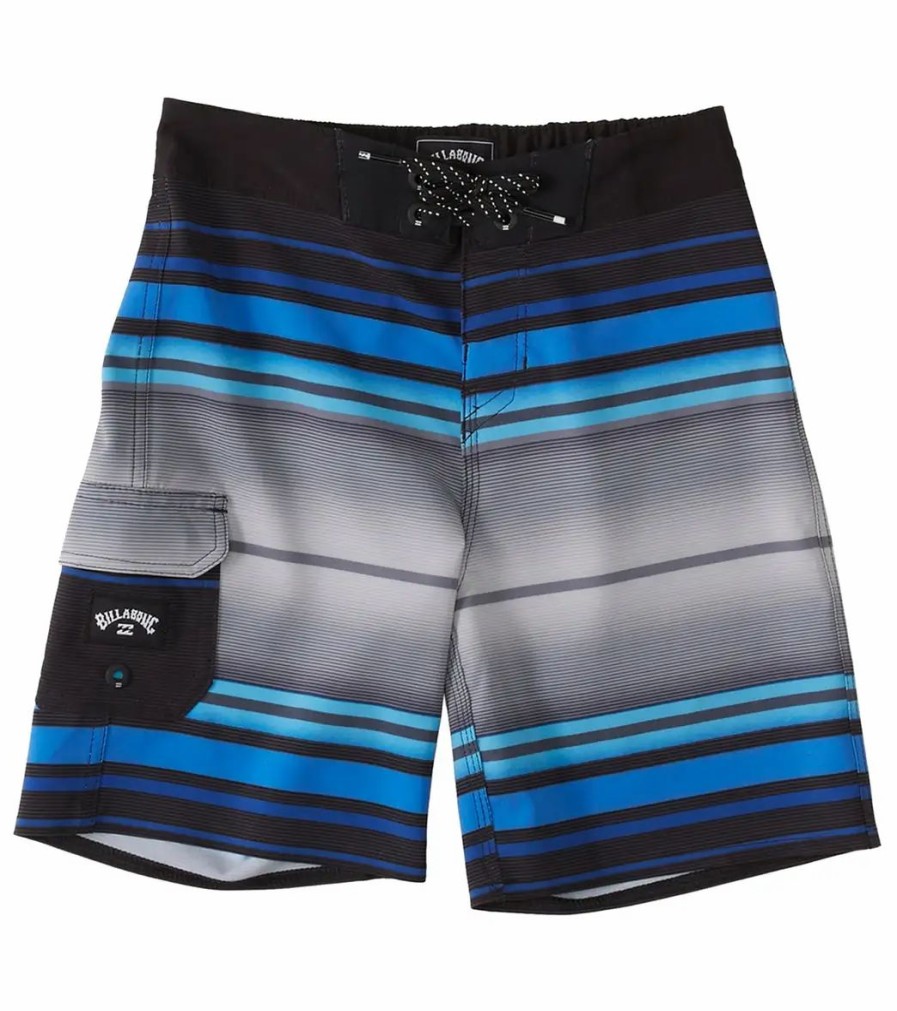 * Billabong Boys' All Day Stripe Pro Board Shorts (Toddler, Little Kid, Kid) | Boys'