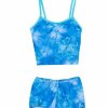 * Tidepools Girls' Starburst Sky Surf Bottom Two Piece Tankini Set (Toddler, Little Kid, Big Kid) | Girls'