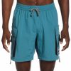 * Nike Men'S 18 Logo Tape Cargo Swim Trunks | Men'S