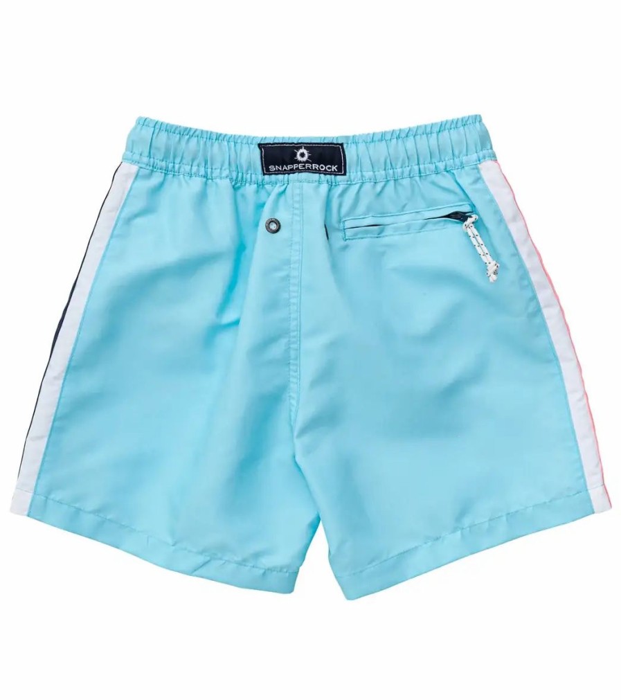 * Snapper Rock Boys' Retro Stripe Volley Board Short (Toddler, Little Kid, Big Kid) | Boys'