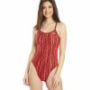 * The Finals Women'S Zircon Swan Back One Piece Swimsuit | Women'S