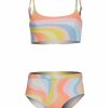 * Billabong Girls' Groovy Road Crop Two Piece Bikini Set (Little Kid, Big Kid) | Girls'