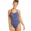 * Nike Women'S Hydrastrong Pixel Party Spider Back One Piece Swimsuit (Swimoutlet Exclusive) | Women'S