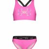 * Under Armour Girls' Ua Two Piece Racer Bikini Set (Little Kid) | Girls'