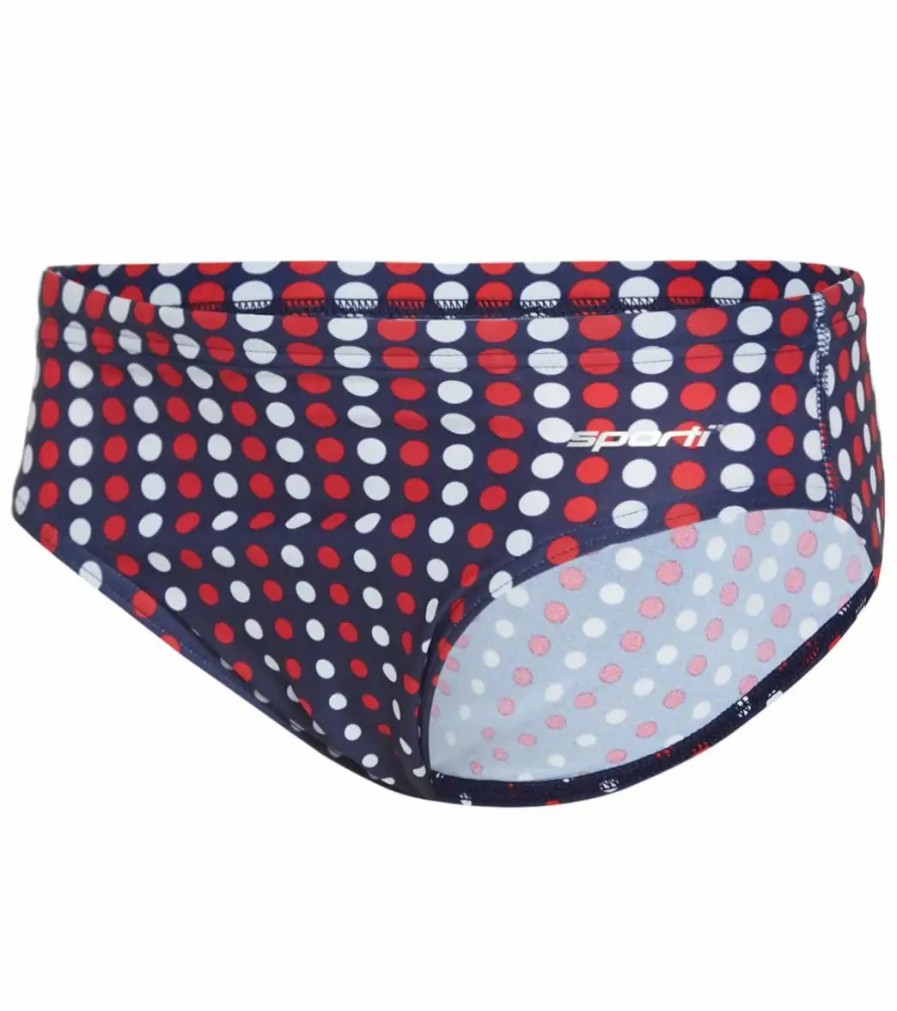 * Sporti Molecule Usa Swim Brief Swimsuit Youth (22-28) | Boys'