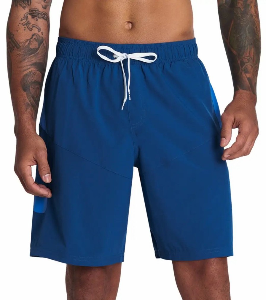 * Under Armour Men'S 20 Point Breeze Colorblock Swim Trunks | Men'S