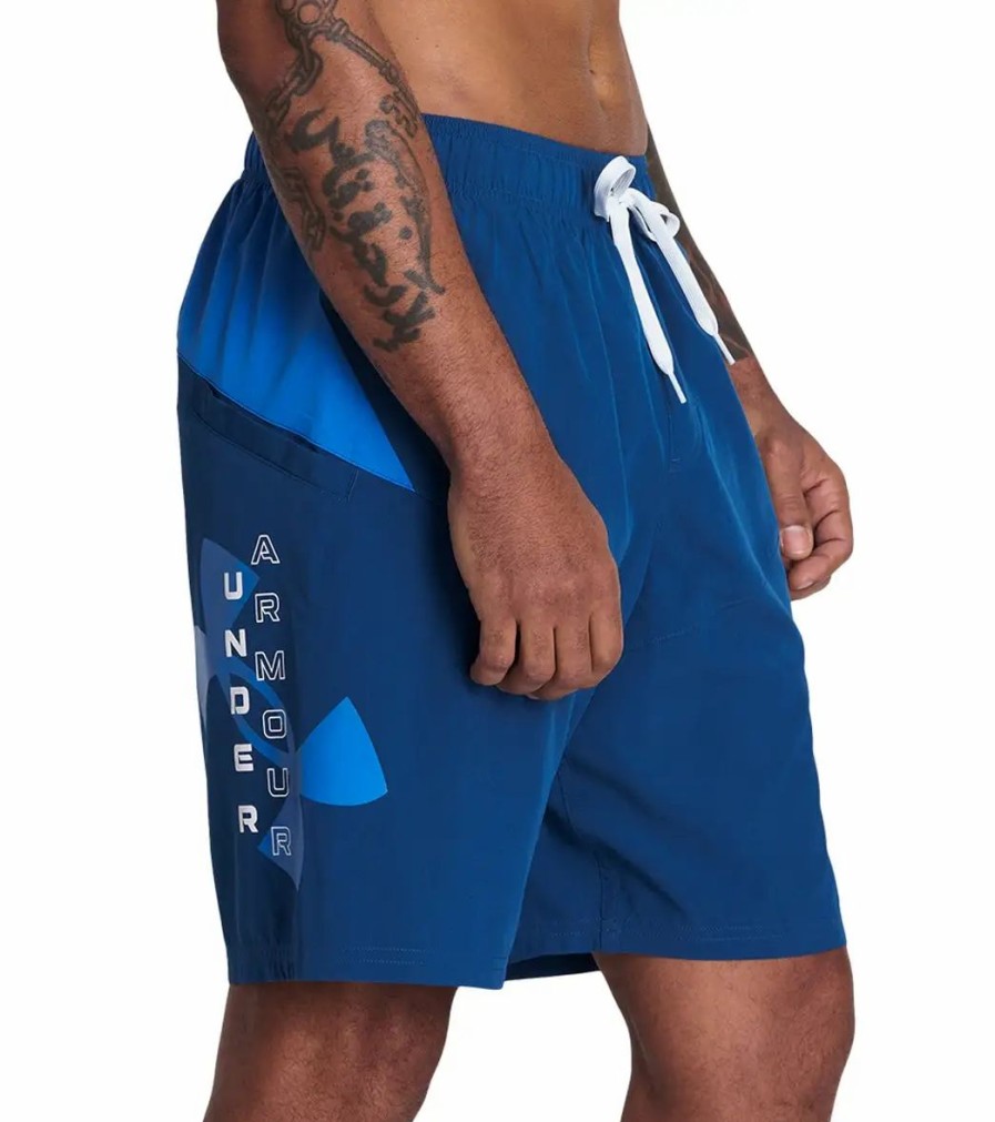 * Under Armour Men'S 20 Point Breeze Colorblock Swim Trunks | Men'S