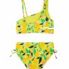 * Seafolly Girls' Asymmetrical Two Piece Bikini Set (Big Kid) | Girls'