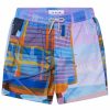 * Le Club Boys' Miami Beach Tower 2 Swim Trunks (Toddler, Little Kid, Big Kid) | Boys'