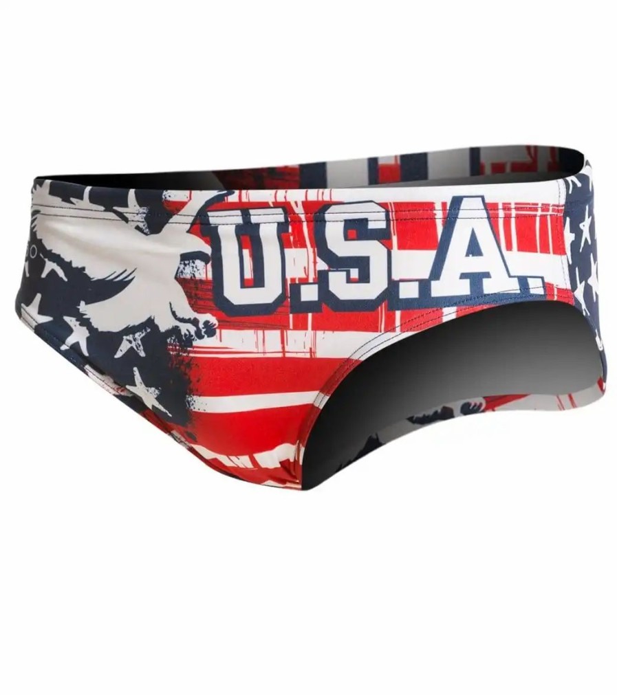 * Turbo Men'S Usa Eagle Water Polo Brief | Men'S