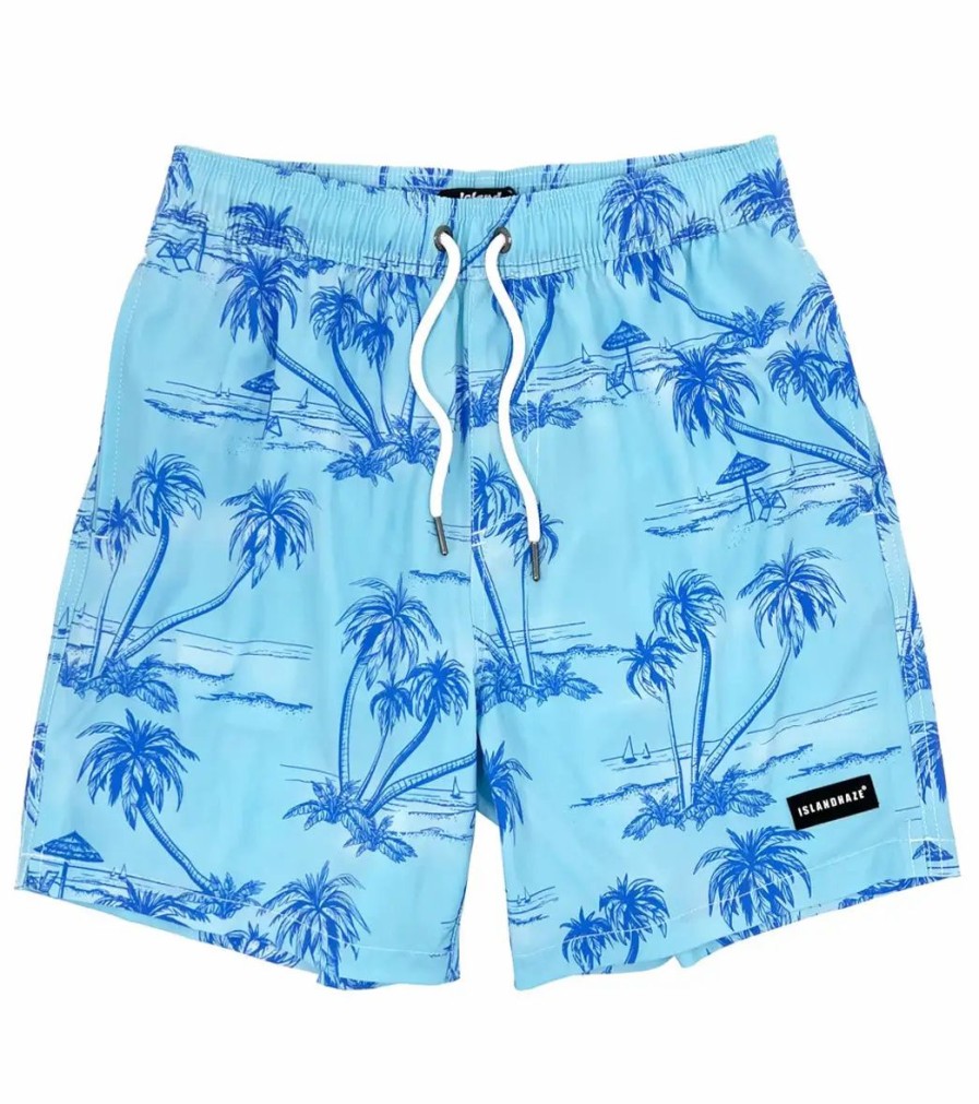 * Island Haze Men'S 17 Creamy Swim Trunks | Men'S