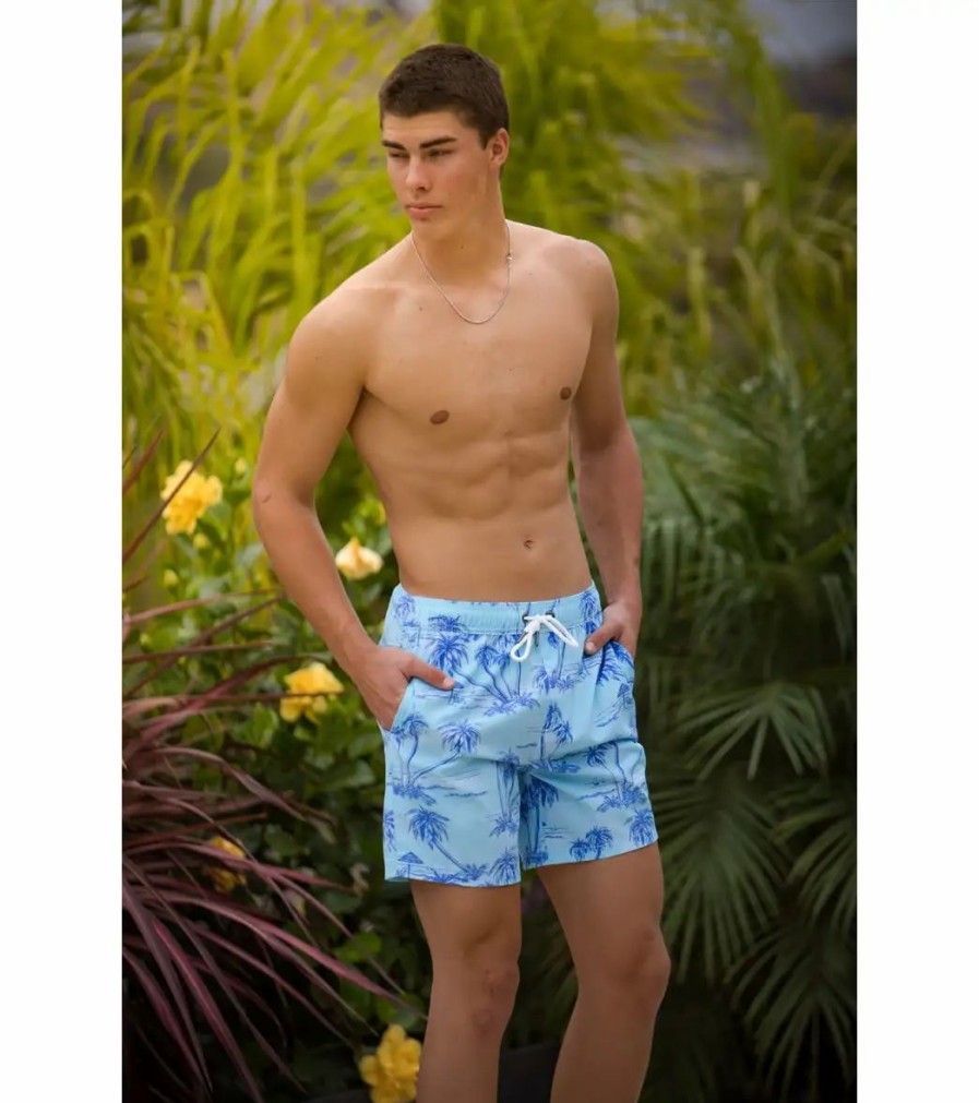 * Island Haze Men'S 17 Creamy Swim Trunks | Men'S