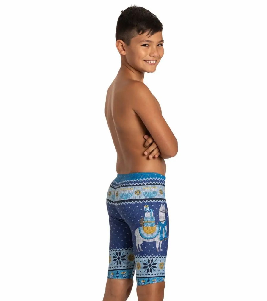 * Sporti Granny Sweater Llamakah Jammer Swimsuit Youth (22-28) | Boys'