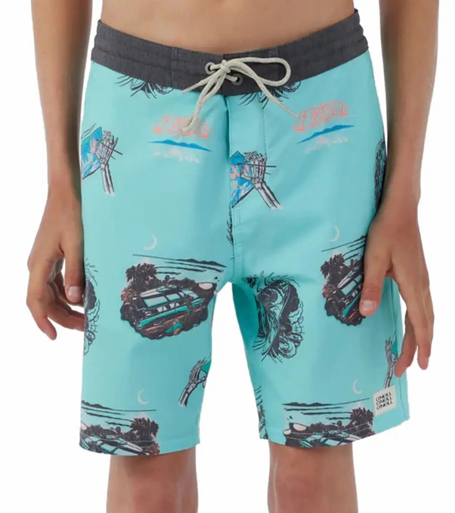 * O'Neill Boys' 16 Rail To Rail Cruzer Board Shorts (Big Kid) | Boys'