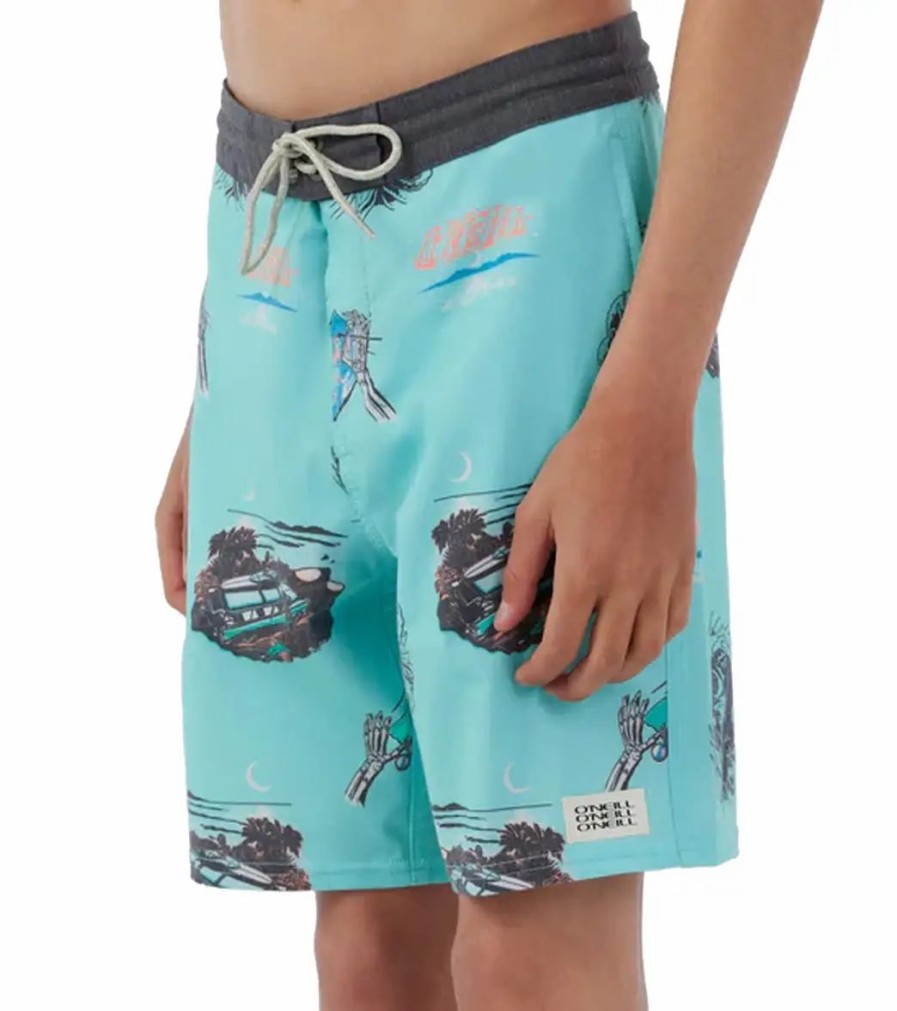 * O'Neill Boys' 16 Rail To Rail Cruzer Board Shorts (Big Kid) | Boys'