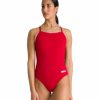 * Arena Women'S Solid Maxlife Light Drop Back One Piece Swimsuit | Women'S