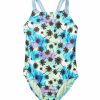 * Speedo Girls' Print Strappy One Piece Swimsuit (Big Kid) | Girls'