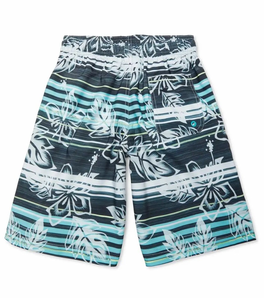 * Speedo Boys' Printed 17 Boardshort (Big Kid) | Boys'