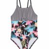 * Shelloha Girls' Floral Fruit One Piece Swimsuit (Little Kid, Big Kid) | Girls'