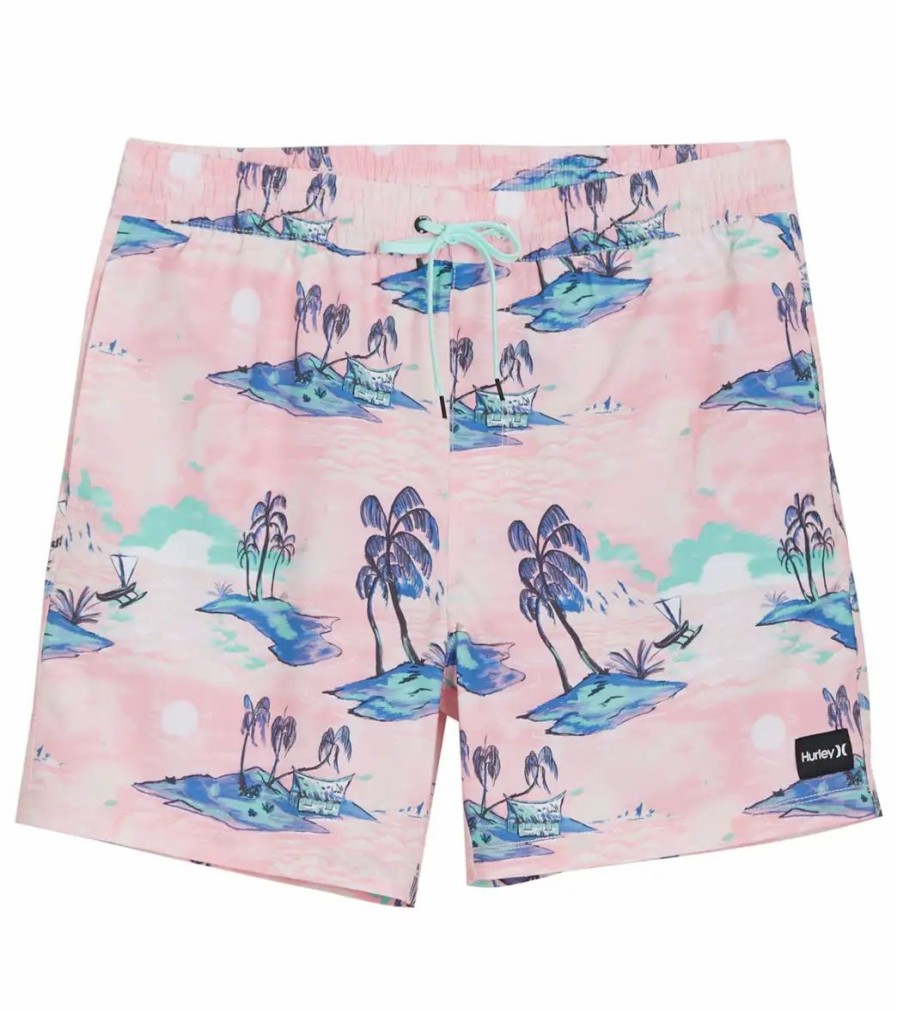 * Hurley Men'S 17 Cannonball Volley Swim Trunks | Men'S