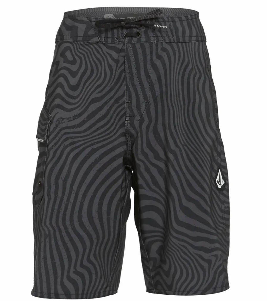 * Volcom Boys' 17 Filbert Stripe Mod Boardshort (Little Kid) | Boys'