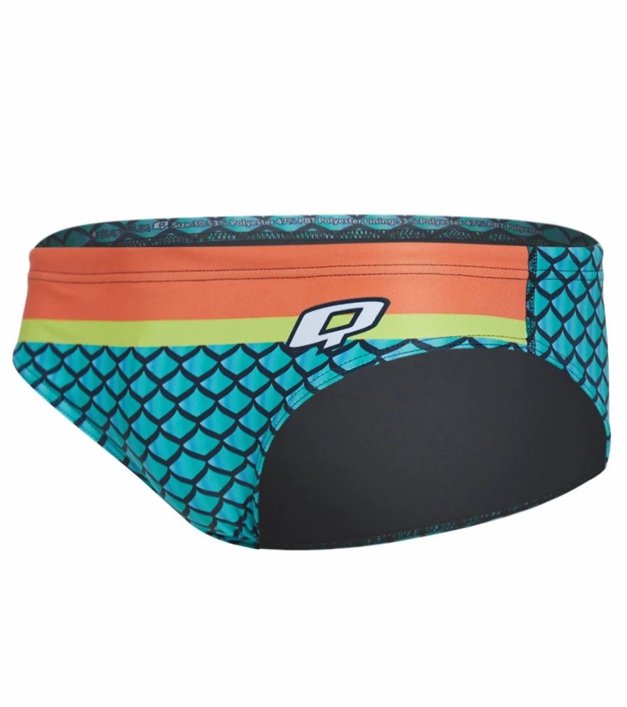 * Q Swimwear Men'S Aquaman Water Polo Brief | Men'S