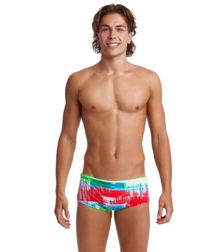 * Funky Trunks Men'S Sidewinder Square Leg Swimsuit | Men'S