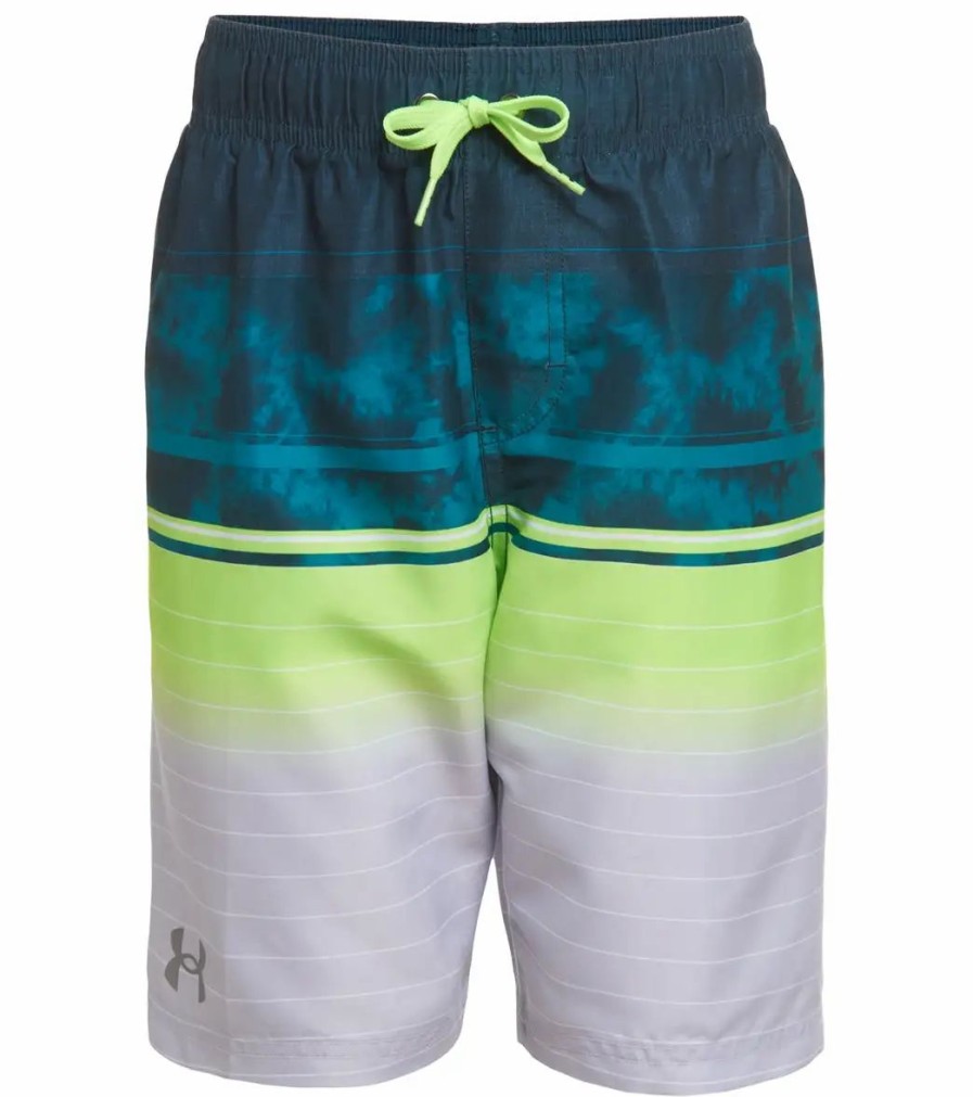 * Under Armour Boys' Gradient Tie Dye Stripe Volley Short (Little Kid, Big Kid) | Boys'