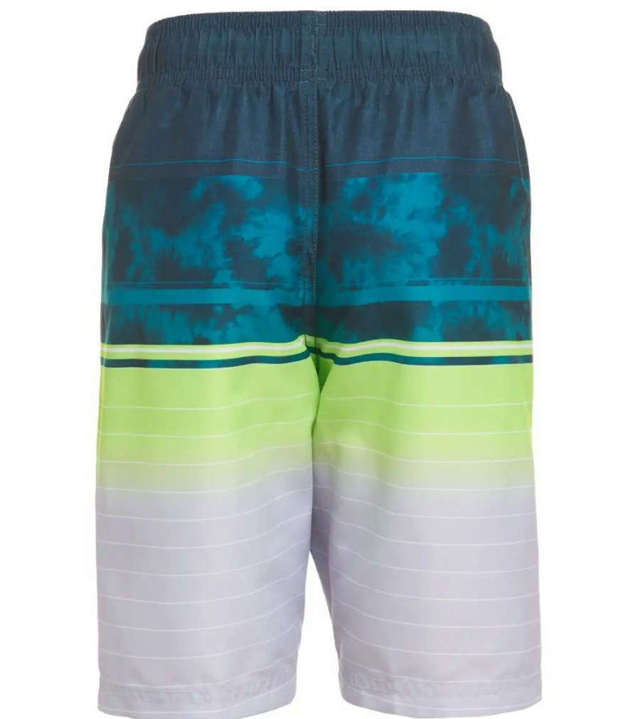 * Under Armour Boys' Gradient Tie Dye Stripe Volley Short (Little Kid, Big Kid) | Boys'