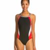 * Dolfin Women'S Chloroban Color Block Dbx Back One Piece Swimsuit | Women'S