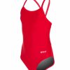 * Sporti Solid Thin Strap One Piece Swimsuit Youth (22-28) | Girls'