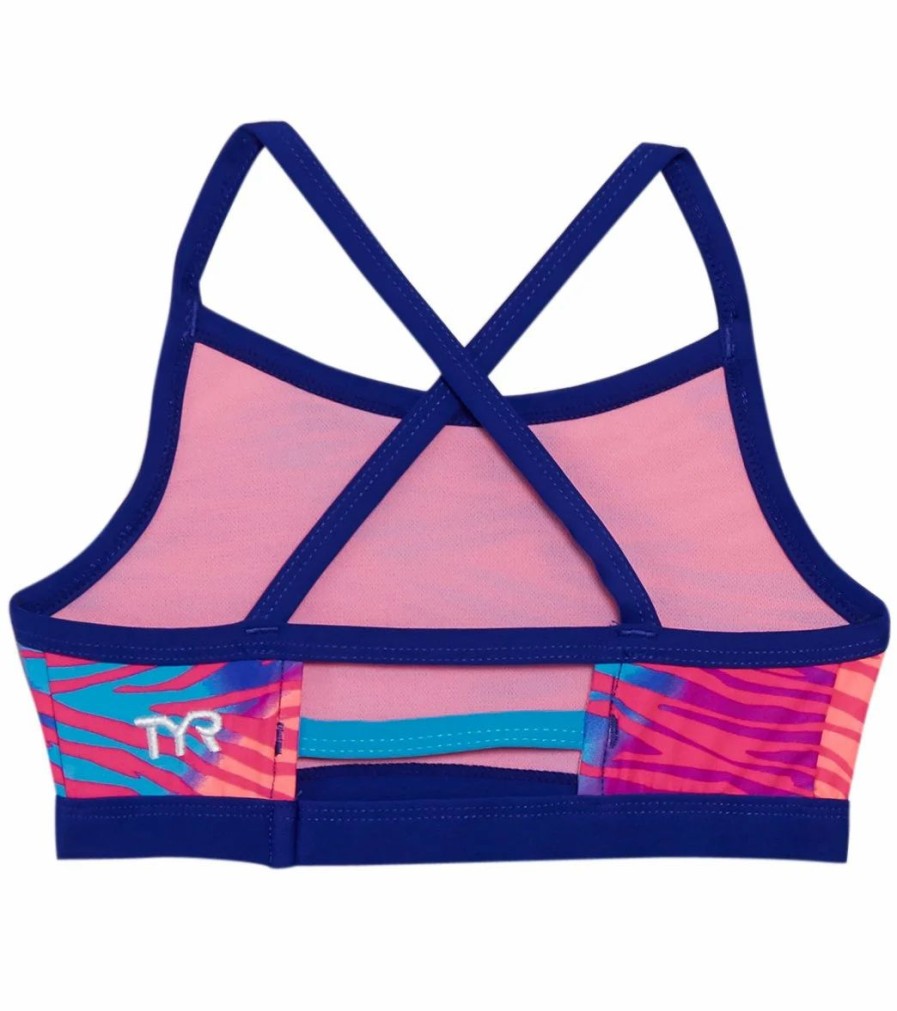 * Tyr Girls' Dreamland Trinity Bikini Top (Little Kid, Big Kid) | Girls'