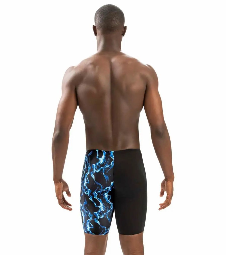 * Dolfin Men'S Reliance Vapor Print Spliced Jammer Swimsuit | Men'S