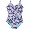 * Raisins Girls' Flower Riot Norie One Piece Swimsuit (Big Kid) | Girls'