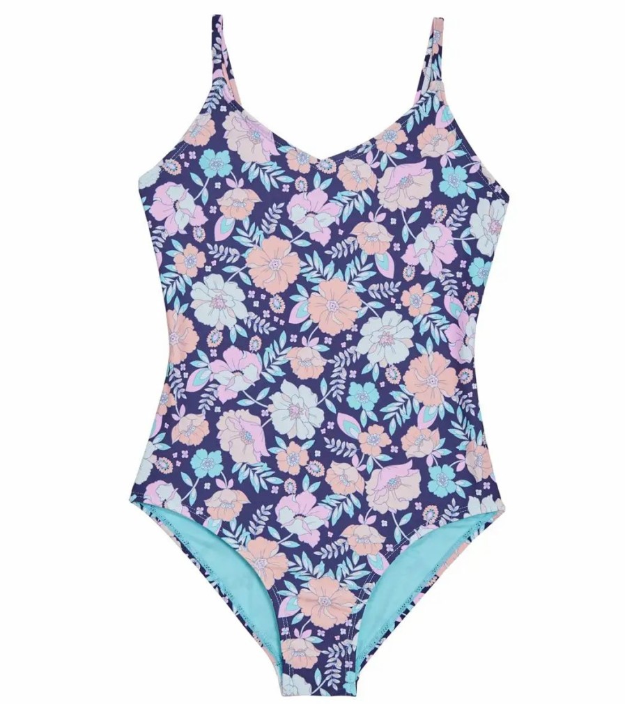 * Raisins Girls' Flower Riot Norie One Piece Swimsuit (Big Kid) | Girls'