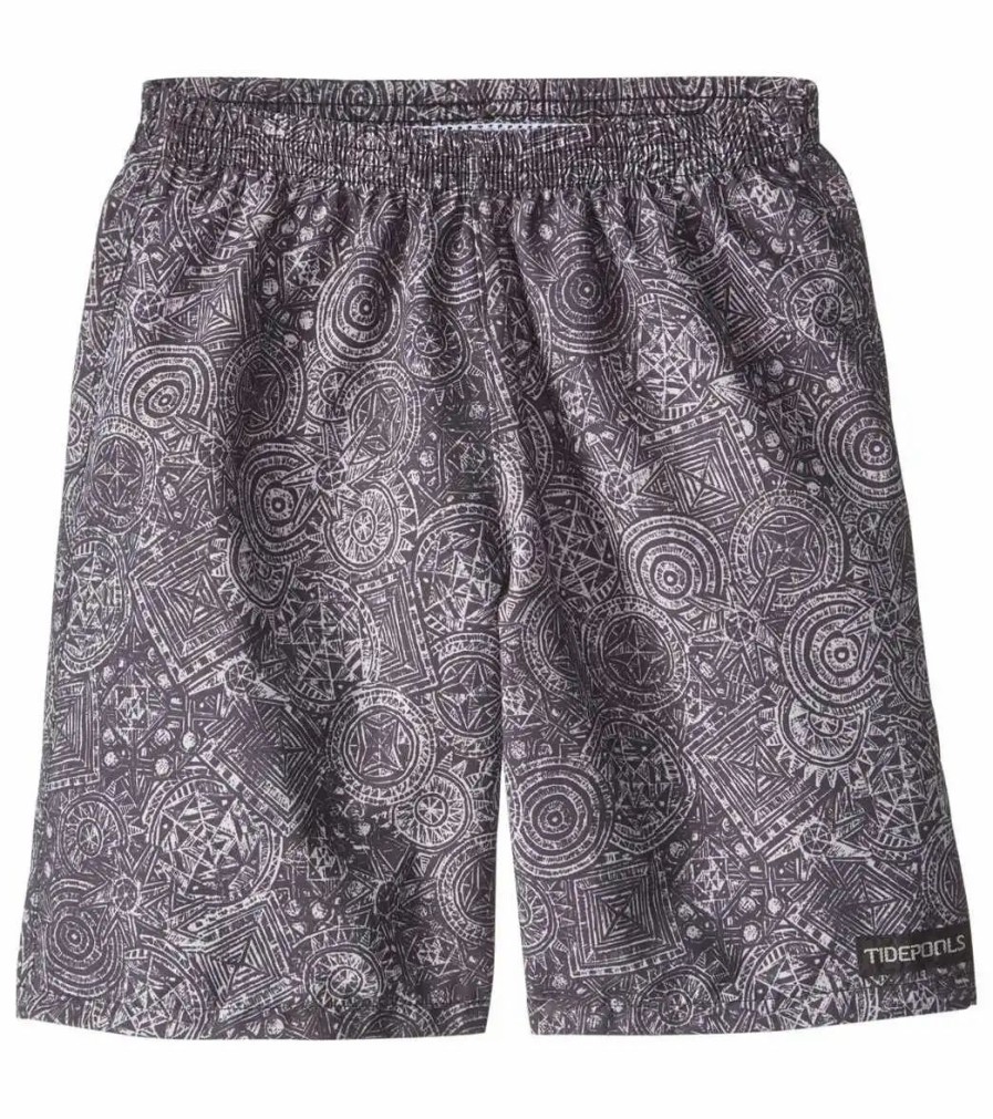 * Tidepools Boys' Sundial Long Trunks (Toddler, Little Kid) | Boys'