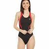 * The Finals Women'S Surf Splice Wave Back One Piece Swimsuit | Women'S