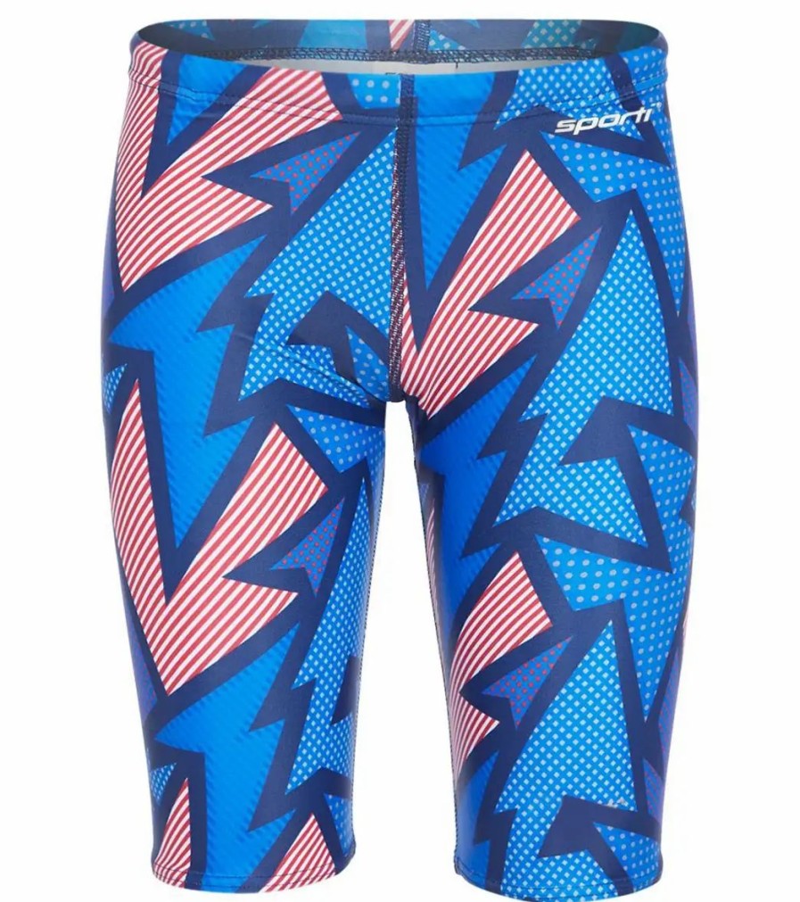 * Sporti Spiffiez Comic Effects Jammer Swimsuit Youth (22-28) | Boys'