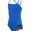 * Sporti Hydrolast Solid Thin Strap One Piece Swimsuit Youth (22-28) | Girls'