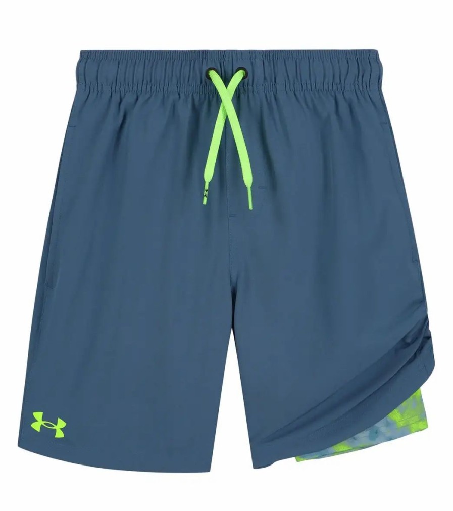 * Under Armour Boys' Ua Compression Volley Shorts (Big Kid) | Boys'