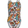 * Sporti Hydrolast Tiger Mingle Thin Strap One Piece Swimsuit Youth (22-28) | Girls'