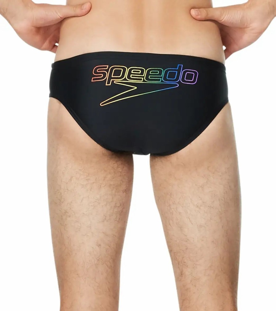 * Speedo Pride Men'S Graphic One Brief Swimsuit | Men'S