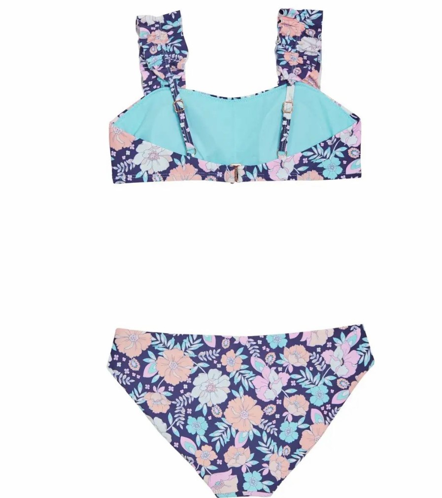 * Raisins Girls' Flower Riot Tulum Two Piece Bikini Set (Big Kid) | Girls'